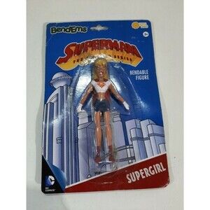 NIP Sunny Days Bendems Superman Animated Series Supergirl Bendable 5" Figure
